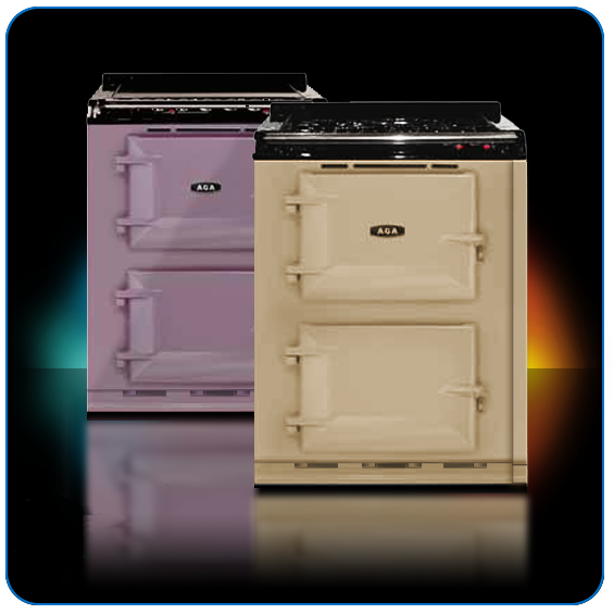 aga module 60 dual fuel with gas hob